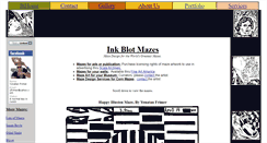 Desktop Screenshot of inkblotmazes.com